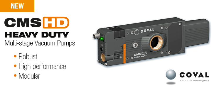 The new range of vacuum pumps, the CMS HD Series.