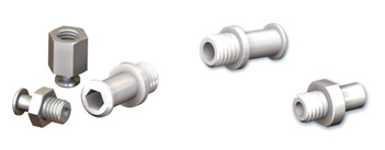 Fittings stainless steel or plastic COVAL